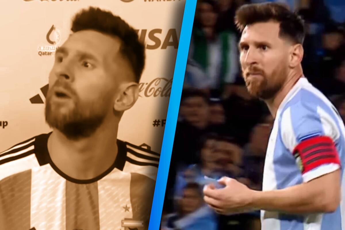 VIDEO: Messi le lanza un “¿Qué hacés, bobo?” a jugador de Perú
