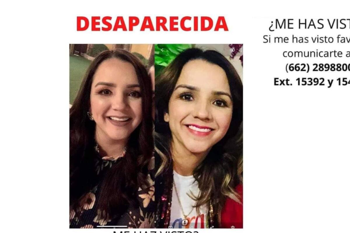 Fiscalía activa Protocolo Alba por desaparición de Isabel Soto Cruz en Hermosillo