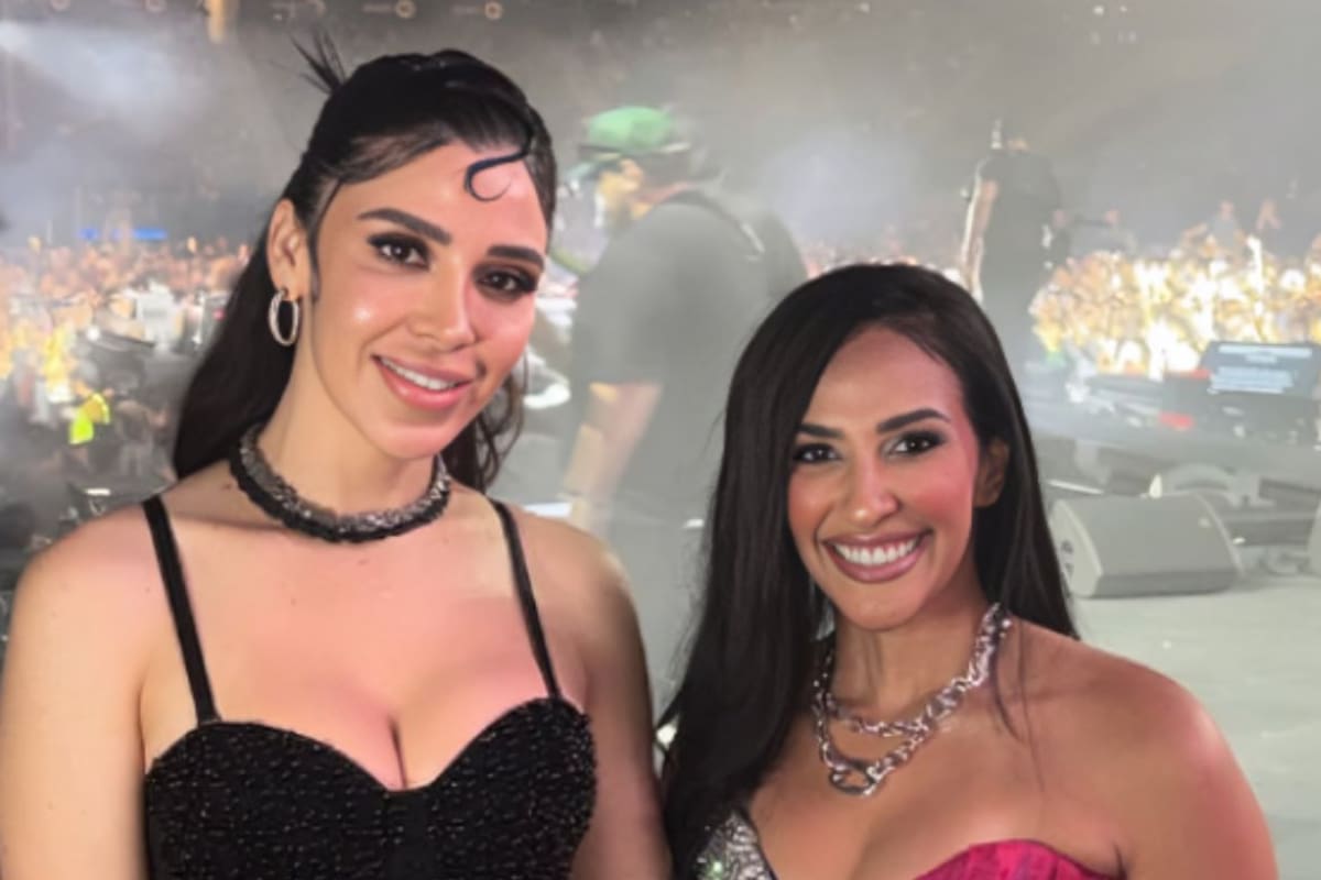 Emma Coronel apareció como invitada VIP en el BelicoFest de Los Ángeles y causó revuelo al cantar narcocorridos frente al público