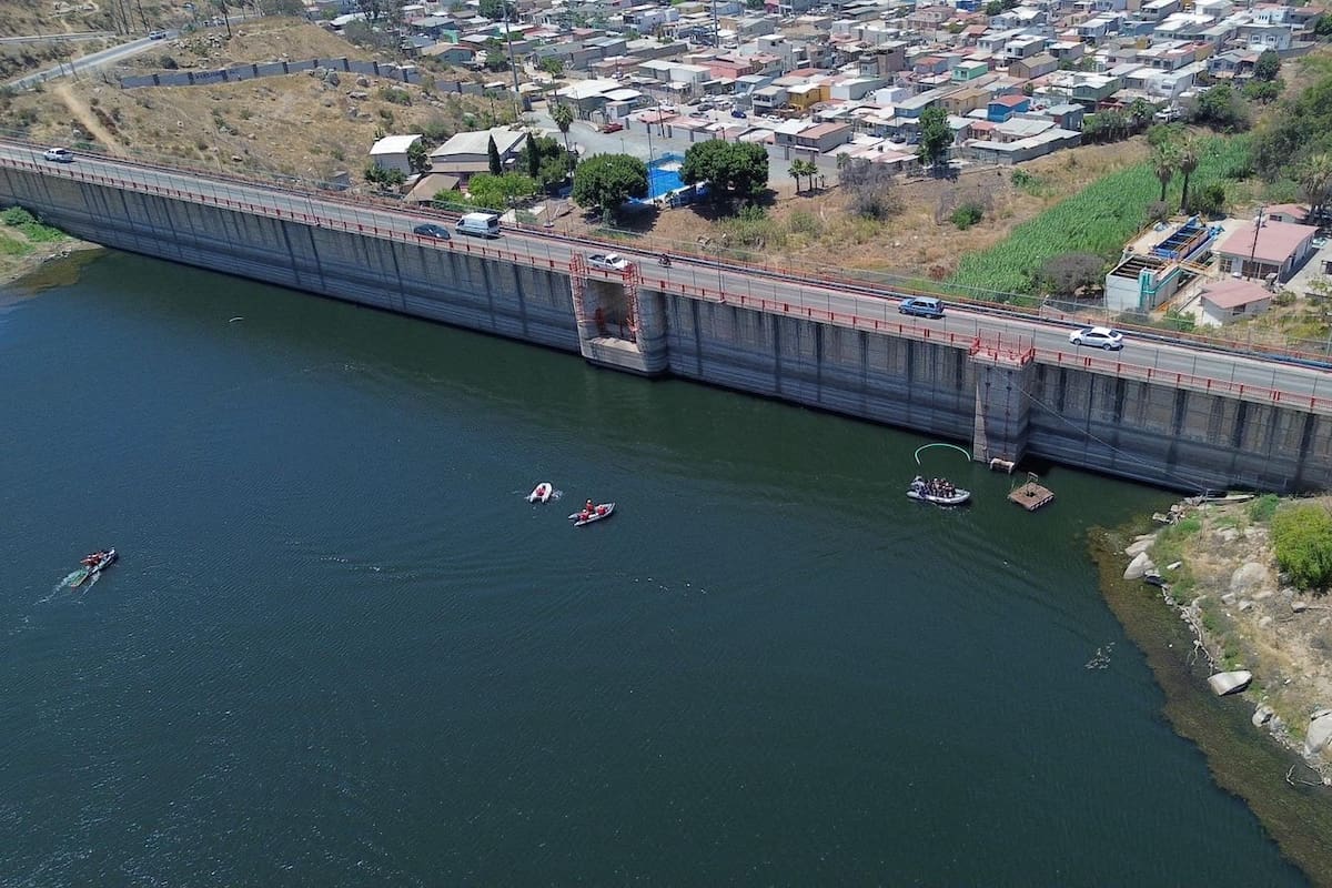 Concluye sin hallazgos búsqueda acuática en la presa de Ensenada