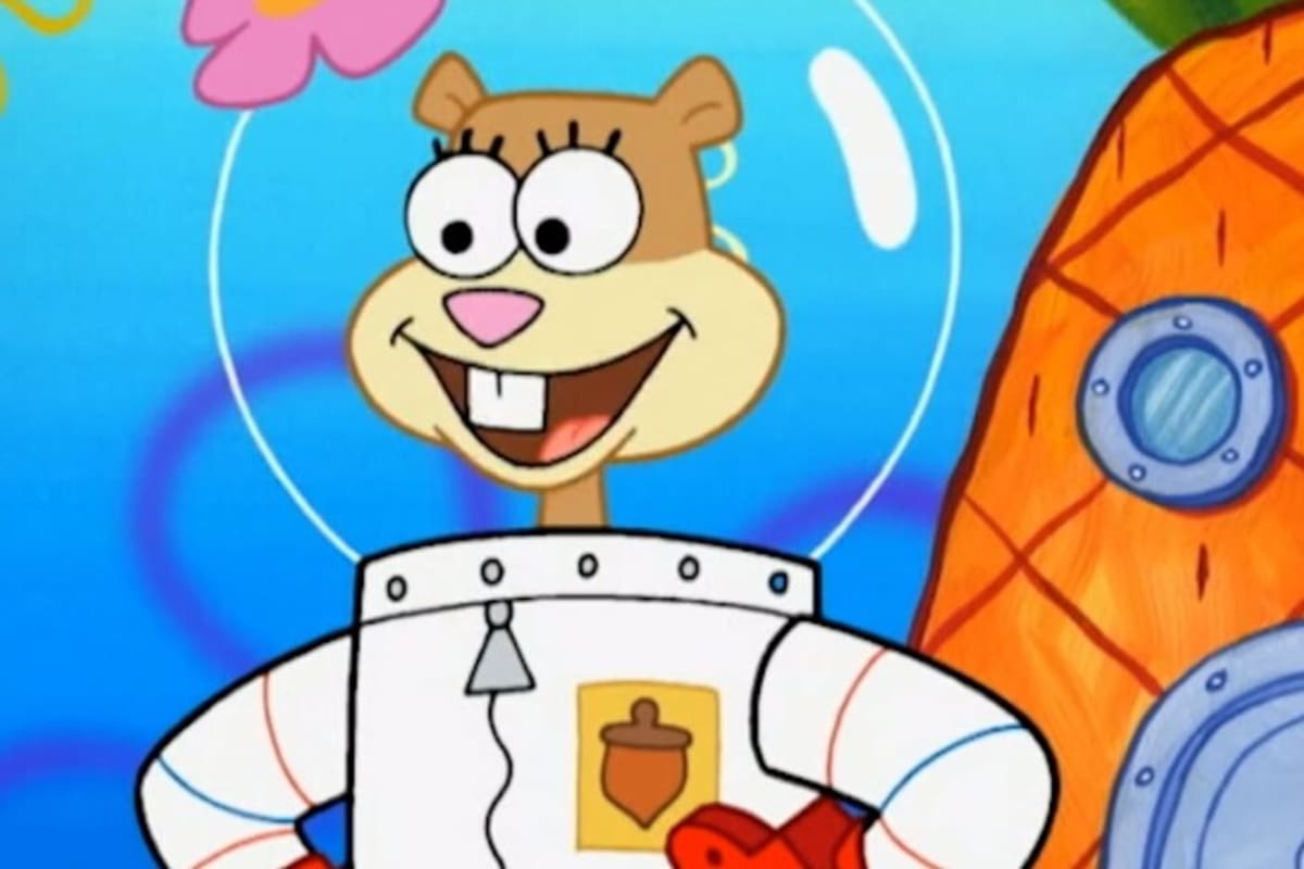 ¿Cómo se vería Arenita Mejilla de Bob Esponja de forma realista?