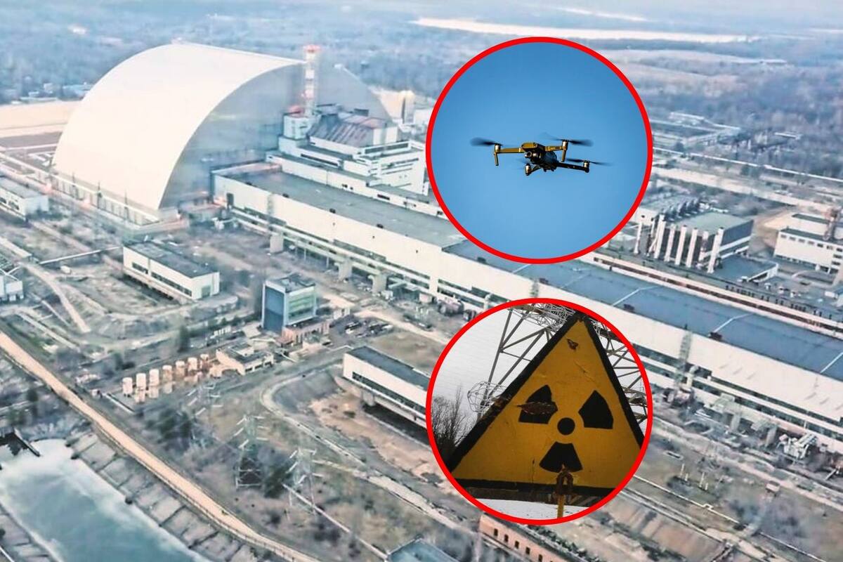 Rusia niega haber atacado sarcófago nuclear de Chernóbil con dron explosivo