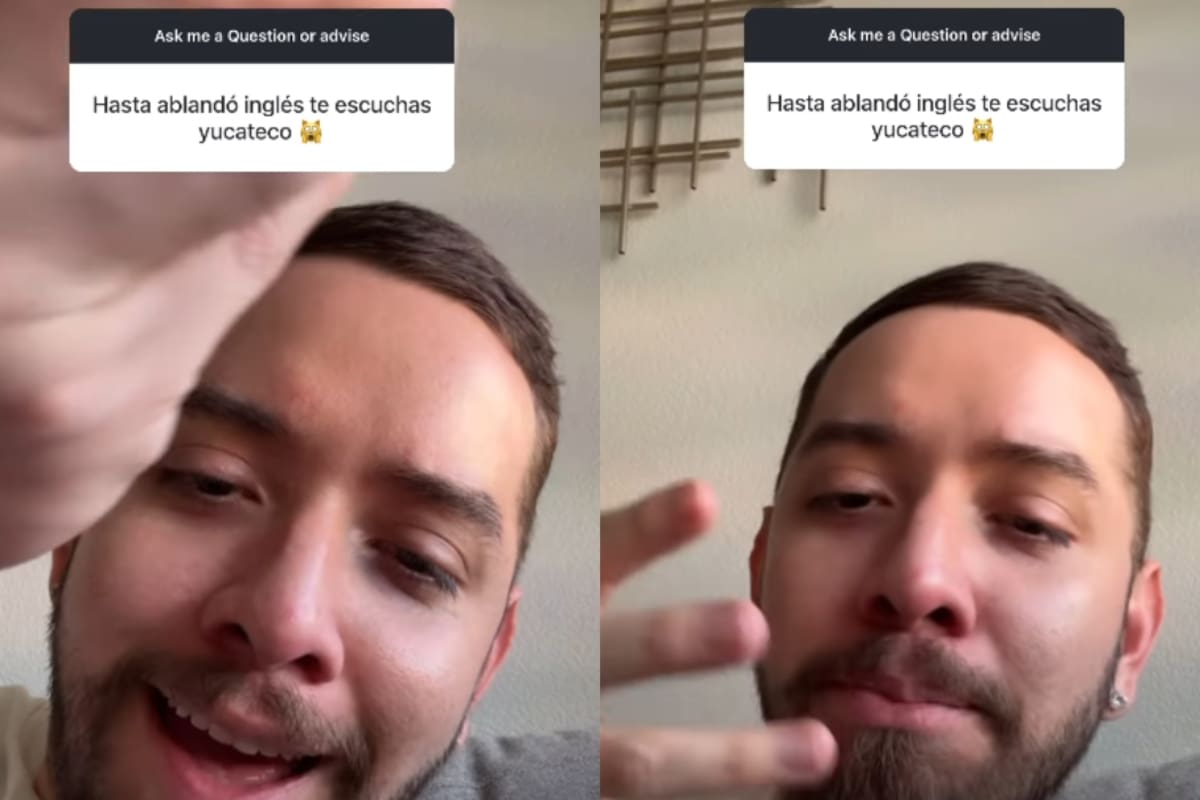 “¿Qué quieres, que suene como francés o alemán? Soy yucateco”: hombre se enoja porque lo critican por hablar inglés con acento yucateco
