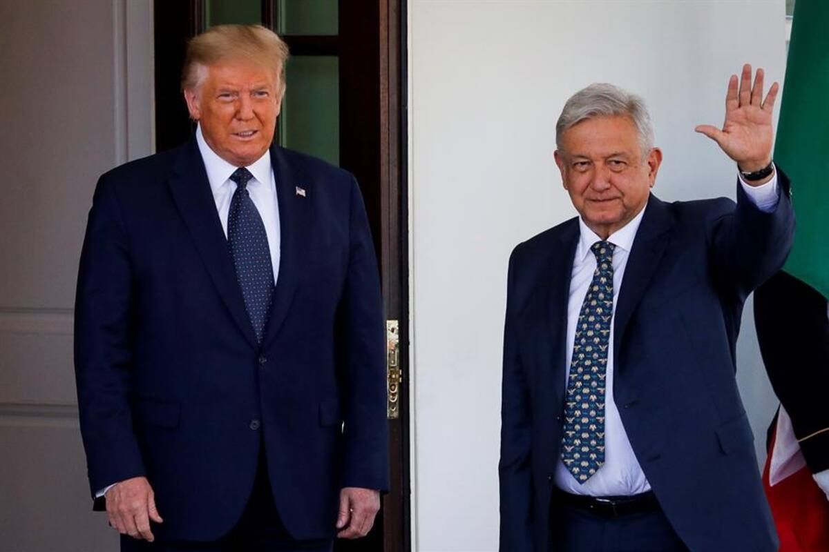AMLO agradece a Donald Trump que no trate a México como "colonia"