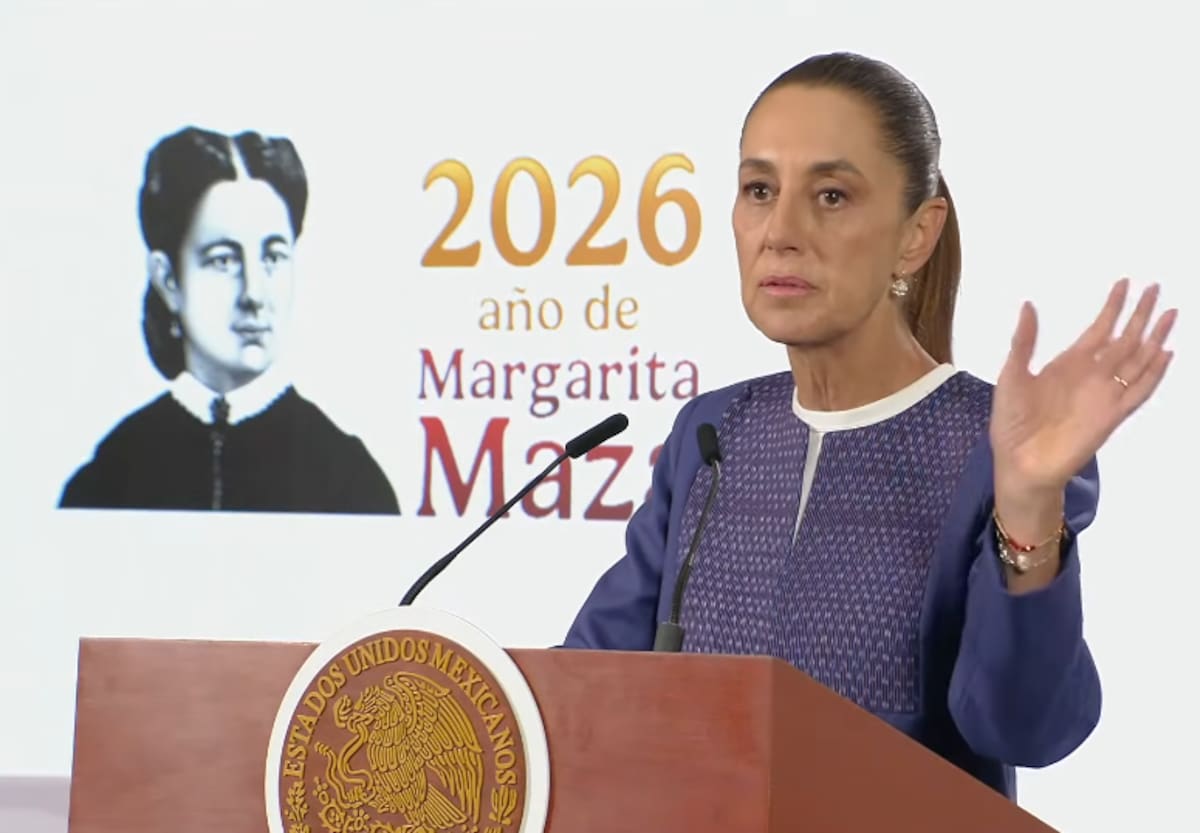 La presidenta Claudia Sheinbaum expresó que espera un amplio consenso en el Congreso para su aprobación. | Foto: Captura de pantalla