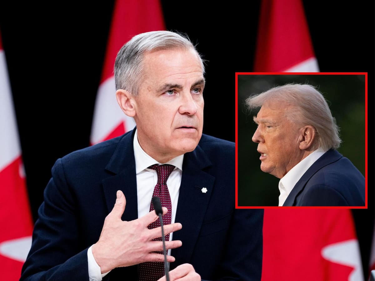 ILUSTRATIVA DE ARCHIVO: Mark Carney, primer ministro de Canadá y su homólogo estadounidense, Donald Trump. | Crédito: EFE