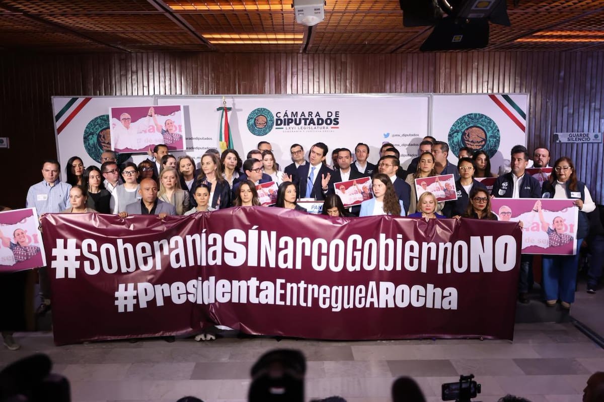 PAN escala ofensiva contra Rubén Rocha Moya con la solicitud formal de juicio político, petición de desaparición de poderes en Sinaloa y denuncia ante La Haya por presuntos vínculos con el narcotráfico y crímenes de lesa humanidad