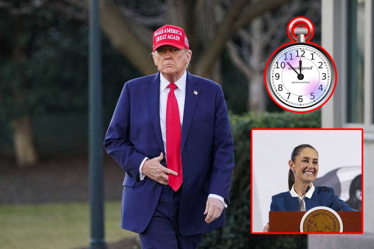 A esta hora comenzarán los aranceles de Donald Trump a México y Canadá
