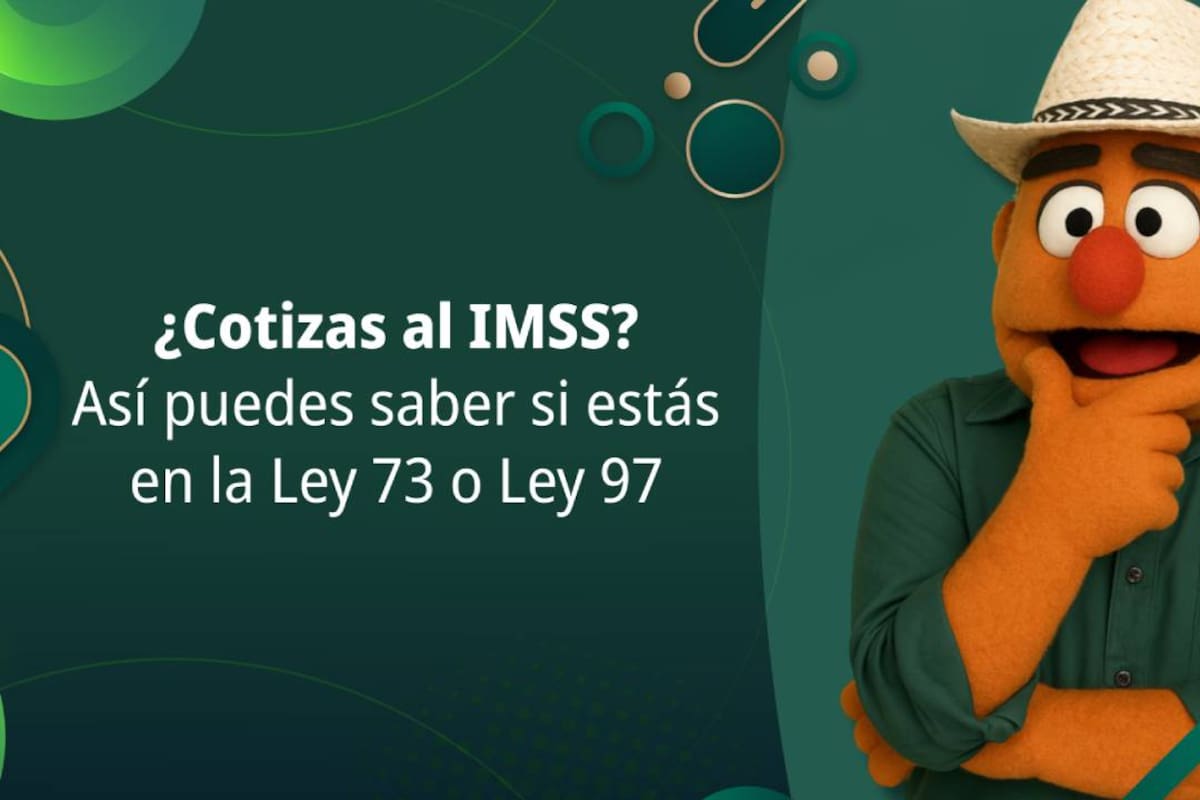 ¿Cómo saber si te pensionas con la Ley 73 o la Ley 97 del IMSS? Requisitos y semanas cotizadas en 2026