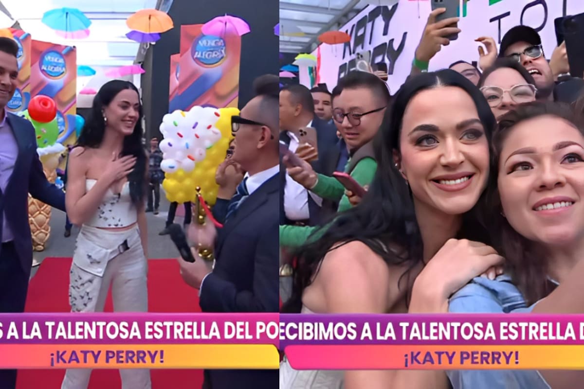 Katy Perry sorprende con aparición en Venga la Alegría