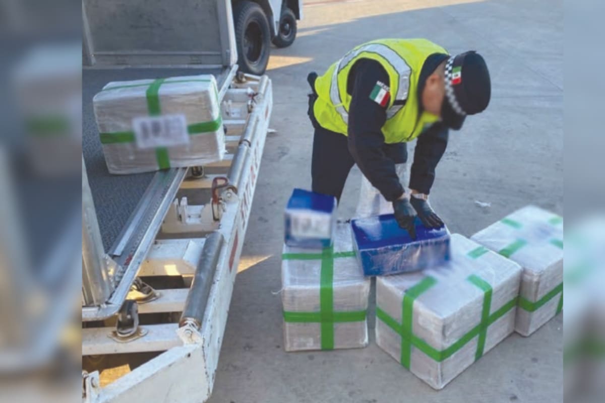 Asegura la Guardia Nacional mil 320 vapeadores en el aeropuerto
