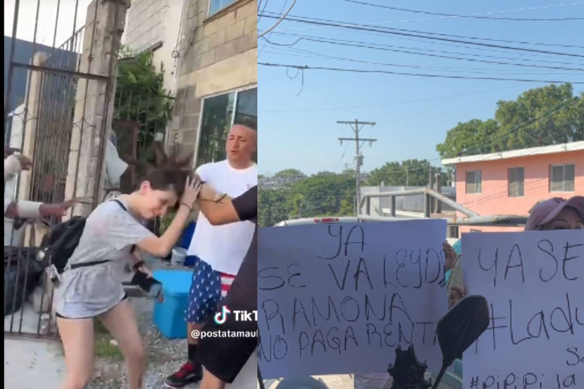 ¡Se hace justicia! Así desalojan a invasoras de Tampico, luego de negarse salir de una vivienda que rentaron hace 10 años