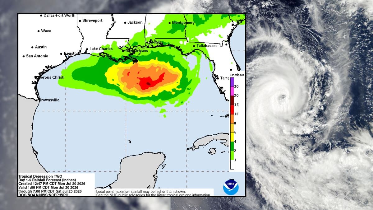 Aunque El Niño redujo el pronóstico de huracanes para la temporada del Atlántico, el Centro Nacional de Huracanes advierte que ‘Bertha’ podría formarse en el Golfo de México frente a Florida y afectar con lluvias intensas, marejada e inundaciones repentinas