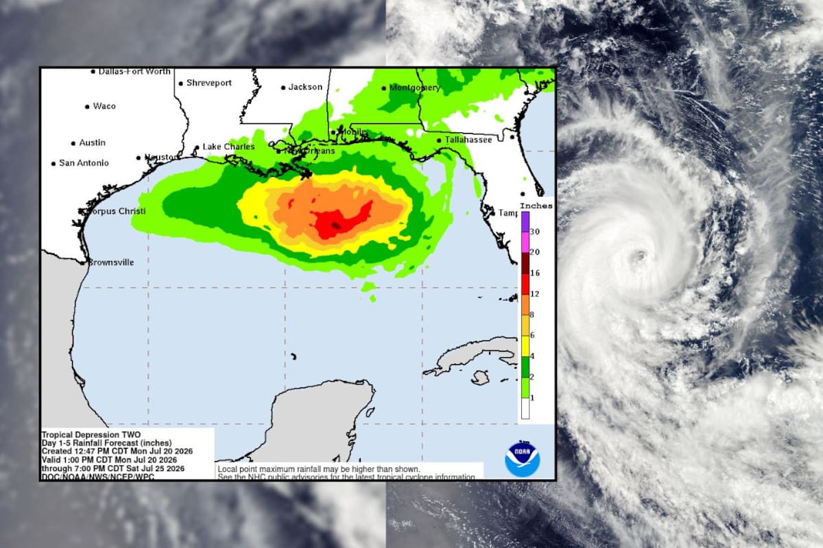 Aunque El Niño redujo el pronóstico de huracanes para la temporada del Atlántico, el Centro Nacional de Huracanes advierte que ‘Bertha’ podría formarse en el Golfo de México frente a Florida y afectar con lluvias intensas, marejada e inundaciones repentinas