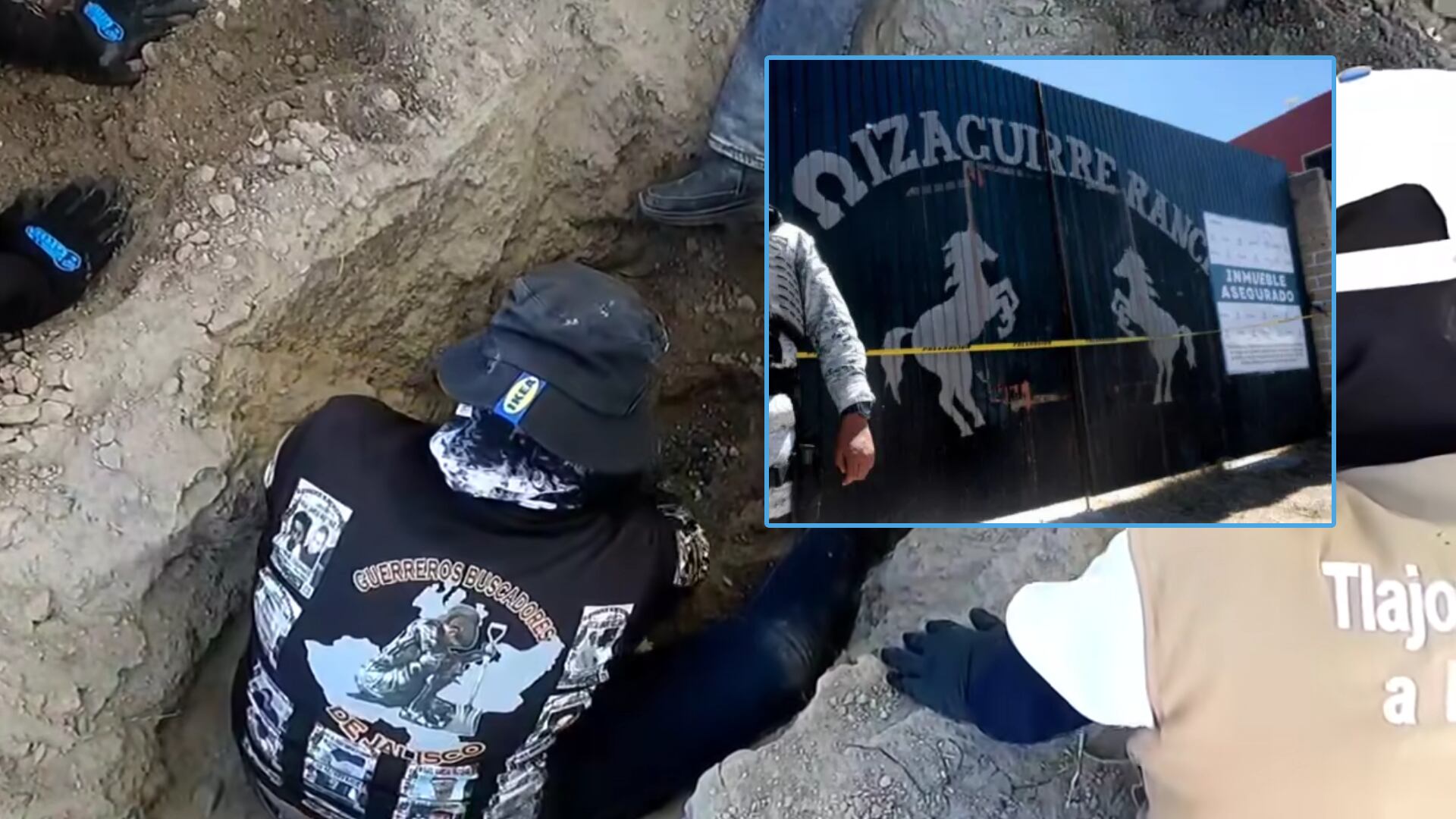 Guerreros Buscadores exhibieron hornos crematorios en el rancho Izaguirre, en Teuchitlán, Jalisco; explican su estructura. | Especial