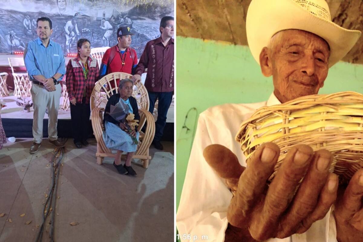 Reconocen a Benigna y Pedro como pilares de la artesanía en el Sur de Sonora