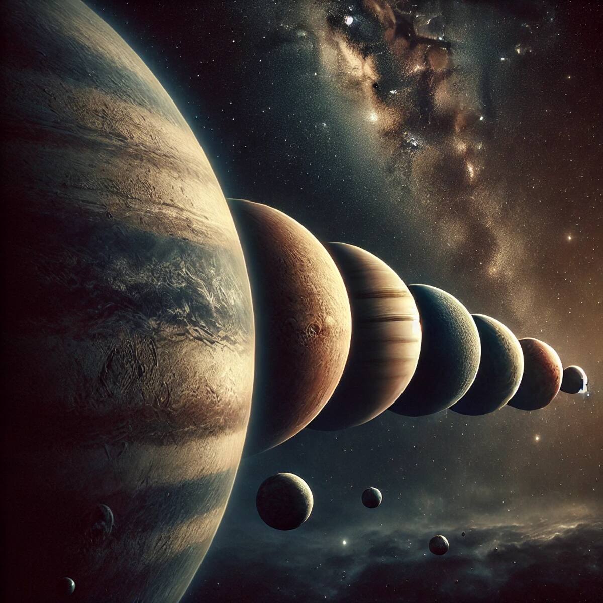 ¡INCREÍBLE! Hoy podrás ver los 7 planetas del Sistema Solar al atardecer