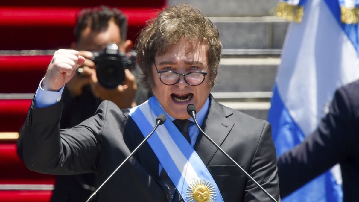 Javier Milei. Foto: AP