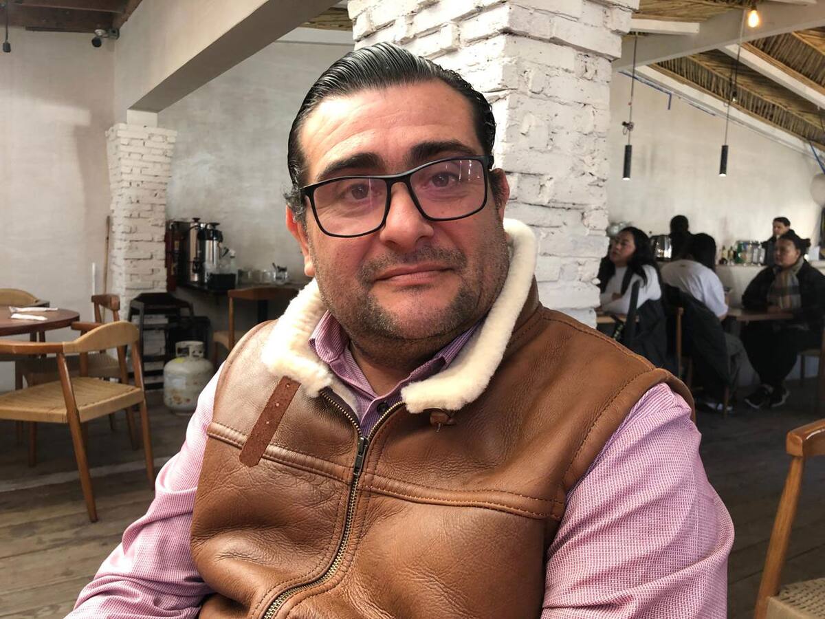 Eric Castellanos Sánchez, presidente del comisariado ejidal de Primo Tapia.