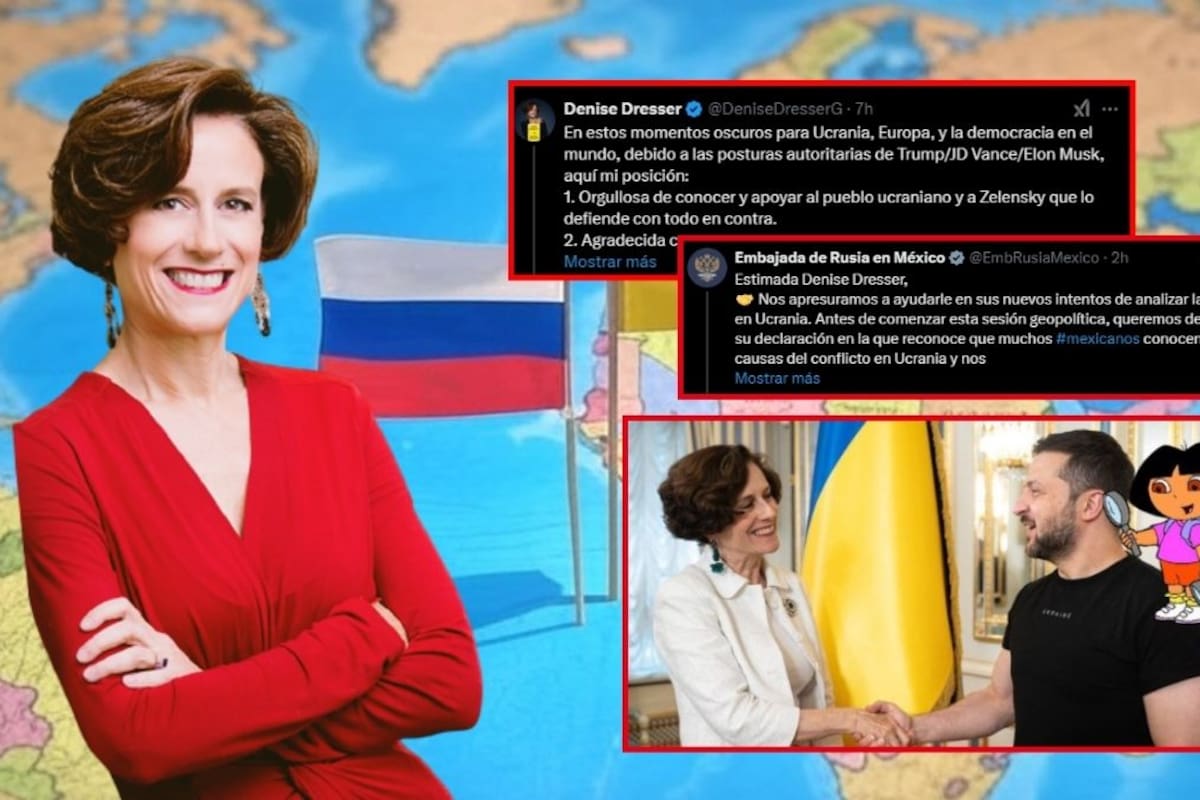 Embajada de Rusia responde a Denise Dresser tras críticas sobre apoyo a Ucrania “cualquier persona razonable desearía que el conflicto se resolviera”