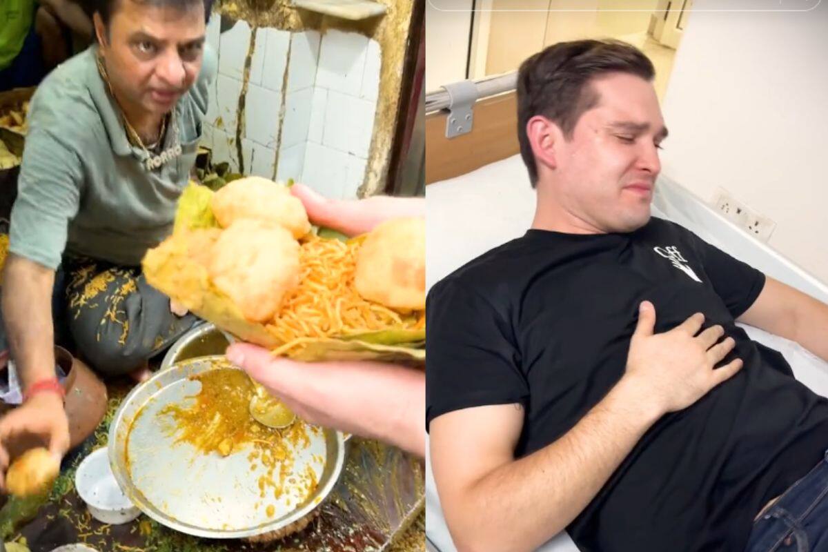 Influencer fue retado a comida callejera en la India a cambio de $50,000 pesos; termina hospitalizado