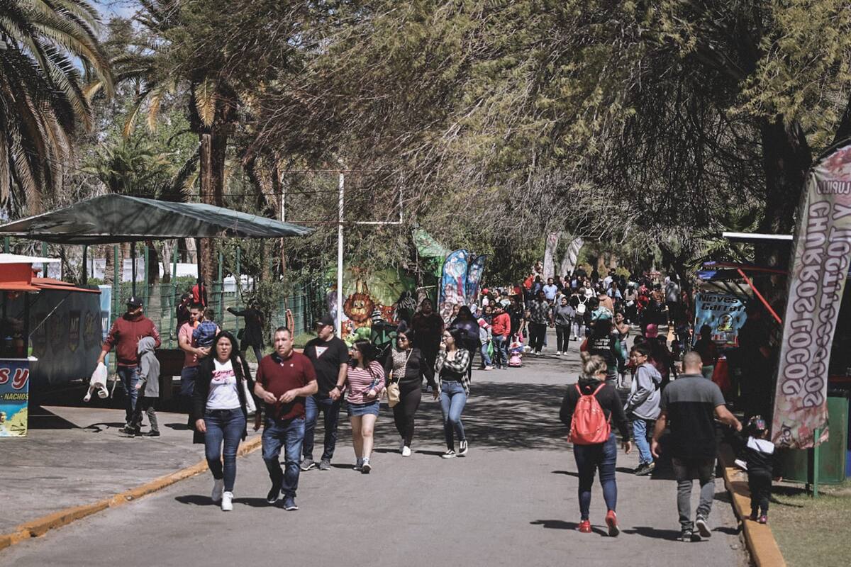 Ni el viento detuvo a mexicalenses de acudir al Bosque