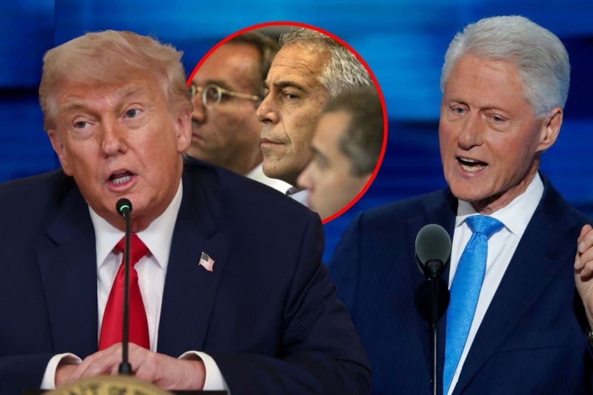 Trump niega haber enviado carta lasciva a Epstein y señala a Clinton como figura clave en el escándalo: “alguien pudo haber usado mi nombre”, asegura