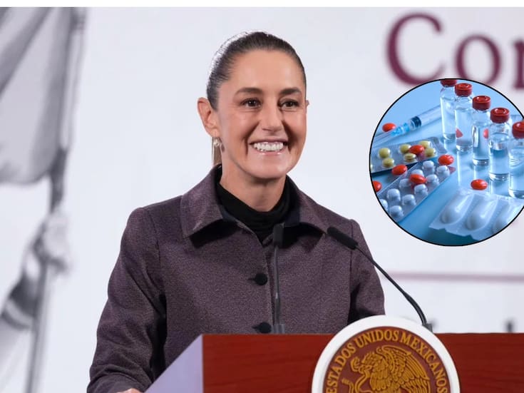 Sheinbaum adelanta que hay farmacéuticas que incumplieron con entrega de medicamentos y se retirarán contratos; insiste en que son pocos los medicamentos que faltan