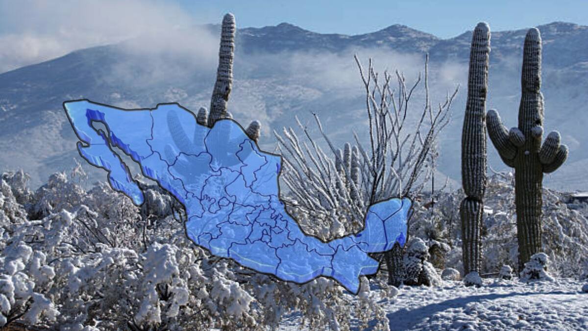 Invierno en México. Foto: Especial