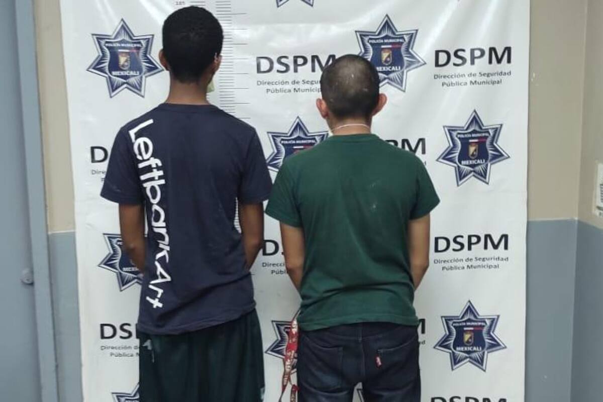 Detienen a dos por robo con violencia en el Fraccionamiento Ángeles de Puebla