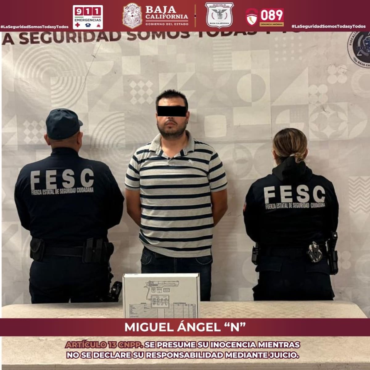 Las detenciones se realizaron en tres puntos del municipio durante acciones de vigilancia. Foto: Cortesía