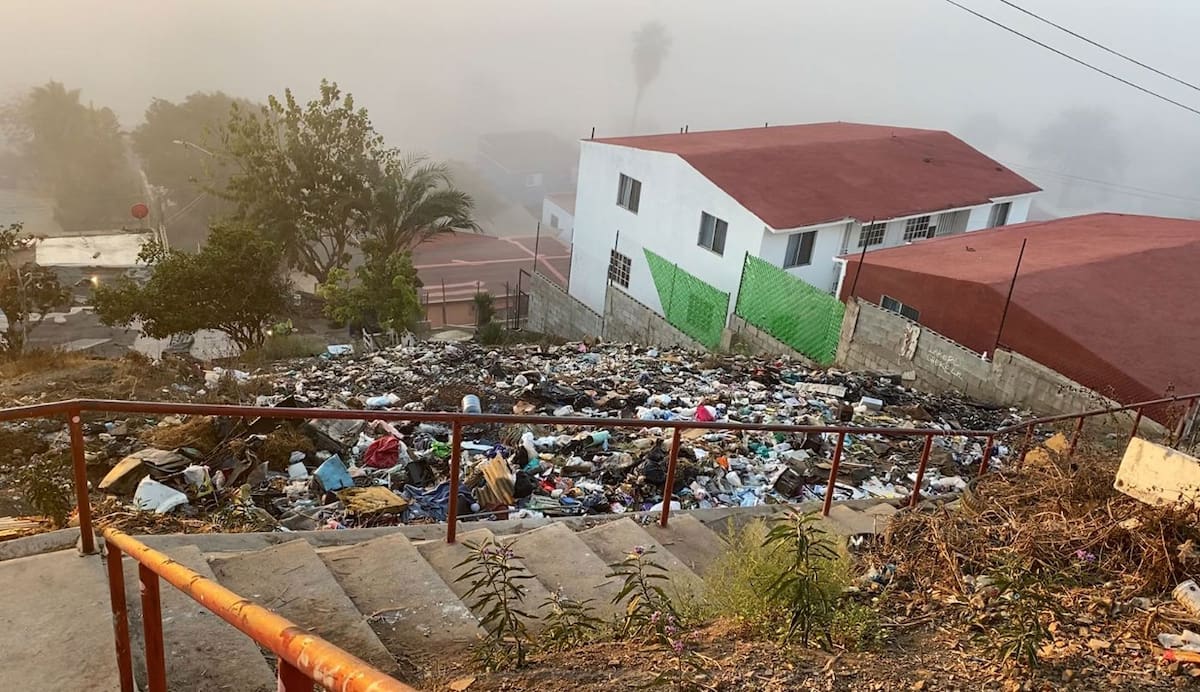 Piden denunciar los basureros clandestinos en Ensenada.