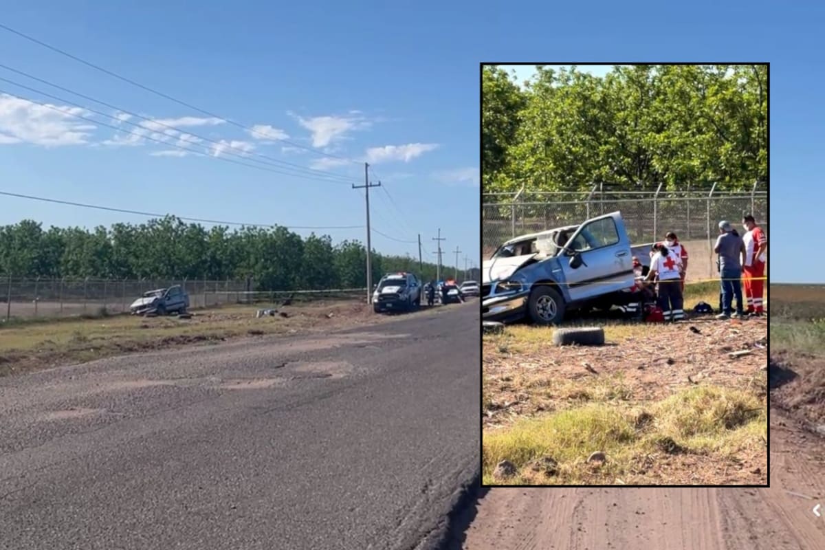 Deja accidente en el Valle del Yaqui una persona sin vida