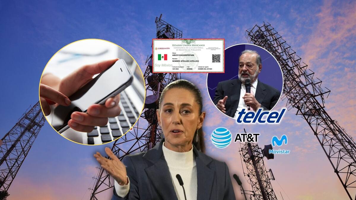 Registro de usuarios móviles con CURP obligatorio estaría beneficiando más a Carlos Slim, mientras otras compañías como AT&T y Movistar enfrentarían ciertas complicaciones