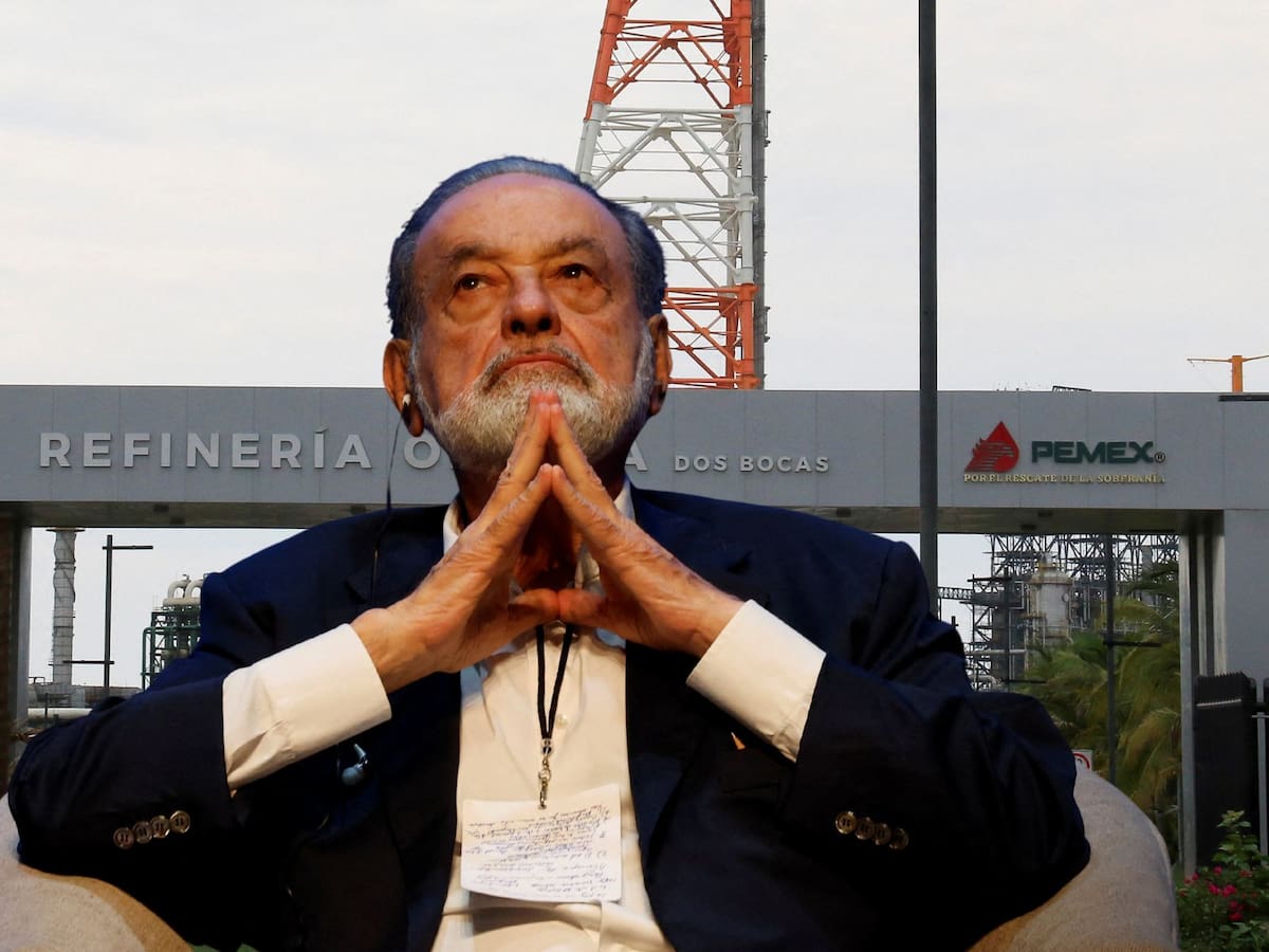 Carlos Slim y Pemex: La Alianza que Podría Transformar el Sector Energético en México. | Crédito: REUTERS/EFE