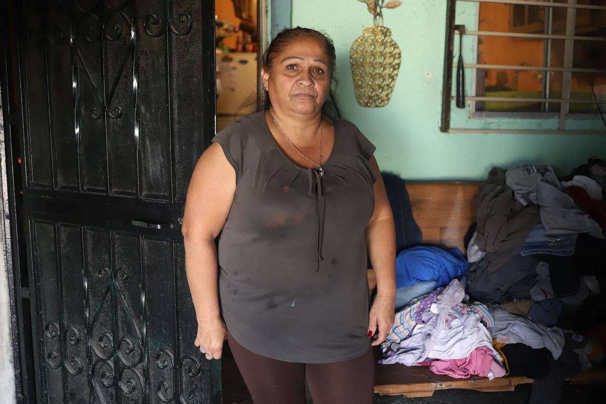 Dejaron su casa sin puertas ni ventanas