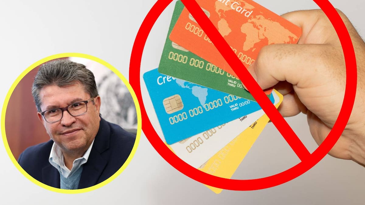 Plazo en el que se deberán cancelar las tarjetas de crédito en México, según la propuesta del diputado Ricardo Monreal