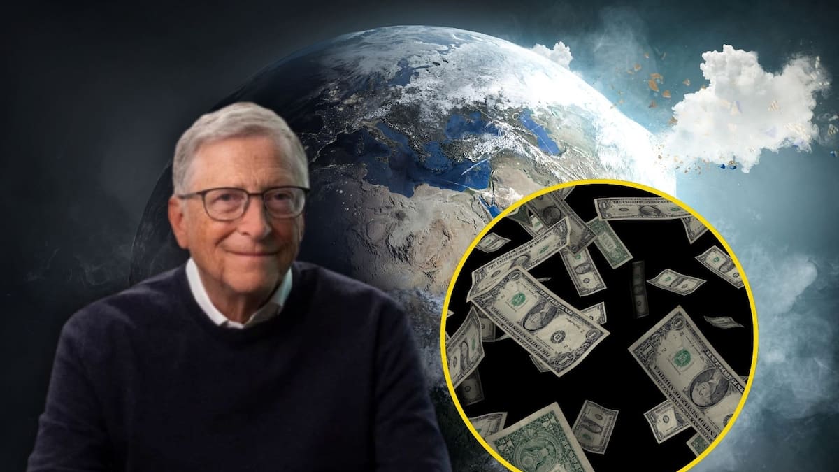 Ante ‘amenazas’ del cambio climático, Bill Gates quiere cambiar la forma de combatirlo y pide que ahora lo “limpio” sea tan barato como lo “sucio”