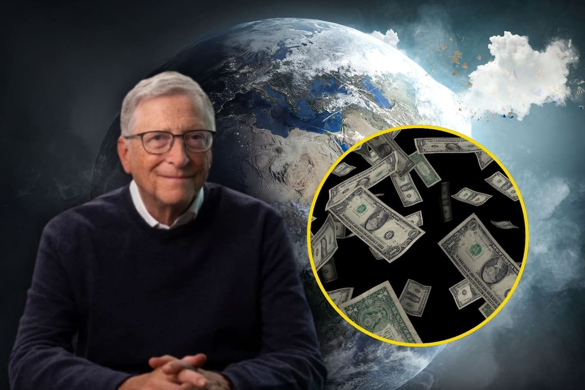 Ante ‘amenazas’ del cambio climático, Bill Gates quiere cambiar la forma de combatirlo y pide que ahora lo “limpio” sea tan barato como lo “sucio”