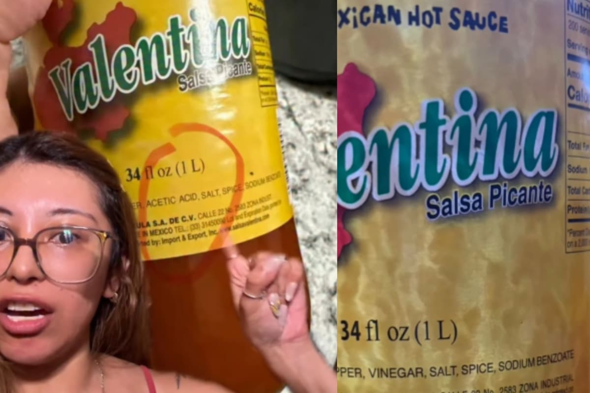 “Salsa Valentina, necesito respuestas”: Joven descubre un cambio en los ingredientes de la Salsa Valentina y exige explicaciones a la compañía en redes sociales