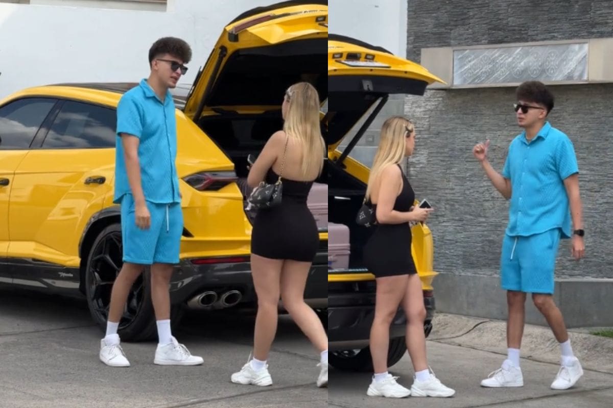 Mujer finge dejar a su pareja ahora que le dio todo y se hace viral