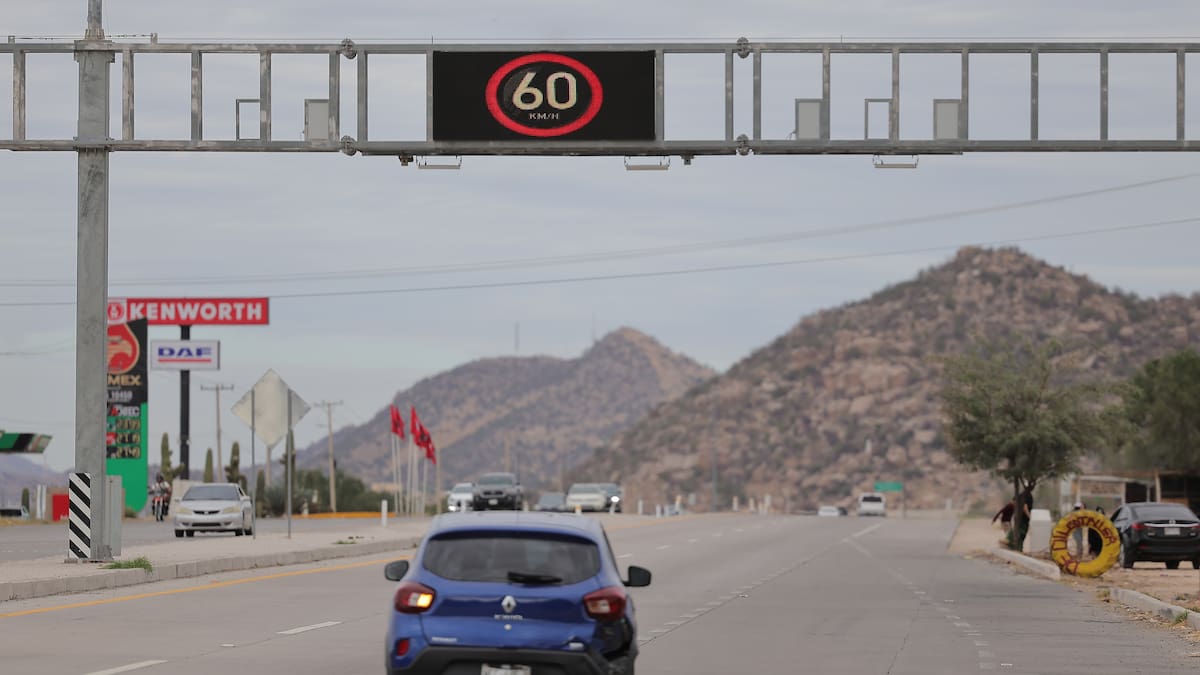 Hermosillo cuenta con tres arcos de velocidad que detectan infracciones pero no aplican sanciones de manera automatizada, a diferencia de “foto multas”
