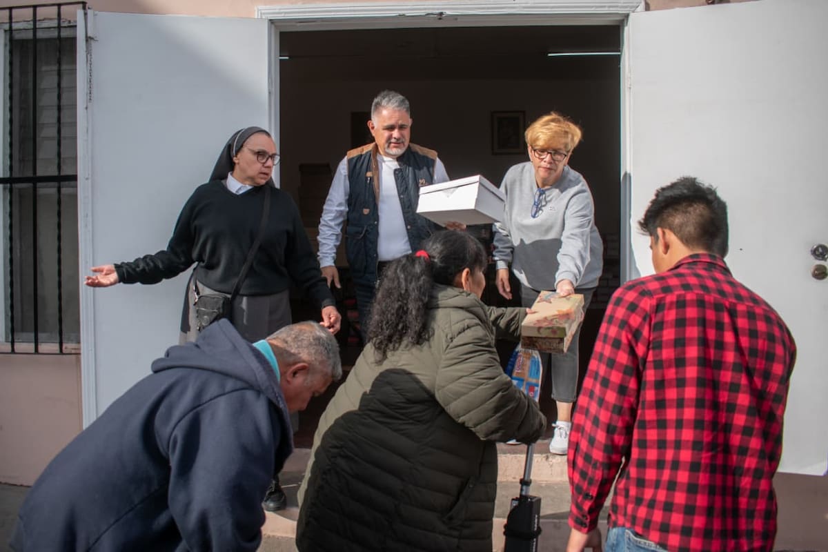 Las familias favorecidas proviene de colonias ubicadas en la periferia de la ciudad. Foto: Border Zoom