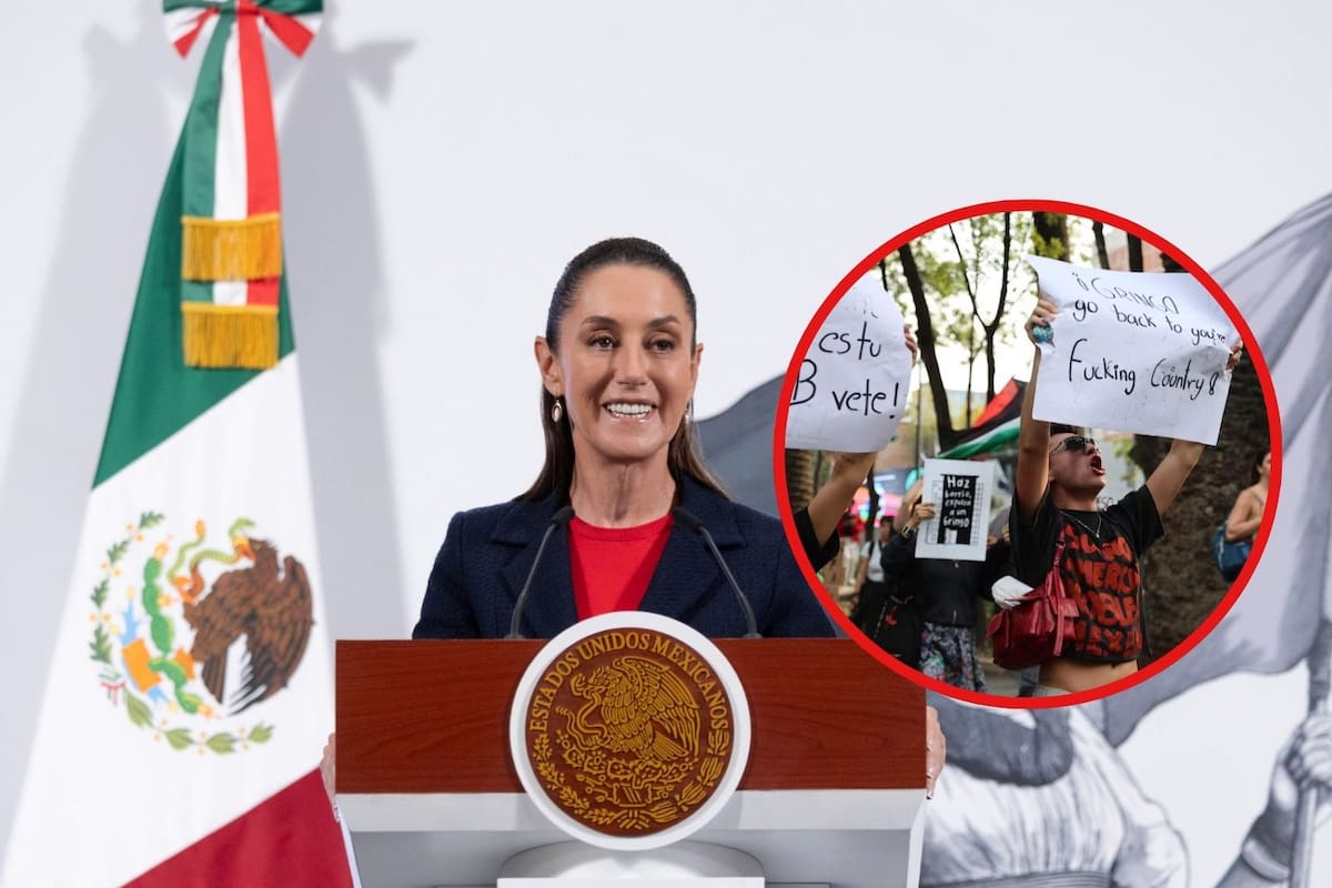 Condena Sheinbaum xenofobia y racismo en marcha contra la gentrificación: “México es un país abierto al mundo y no es discriminatorio”, dice