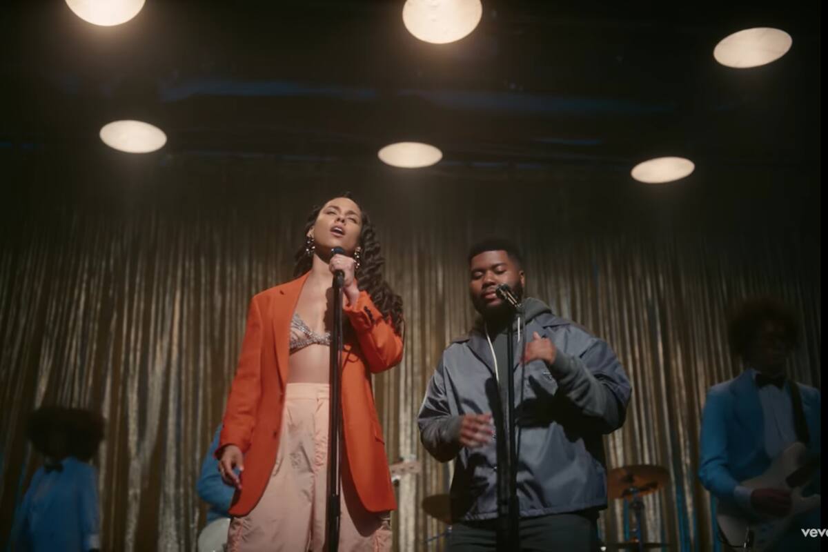 Unen talentos Alicia Keys y Khalid para producir "So done"