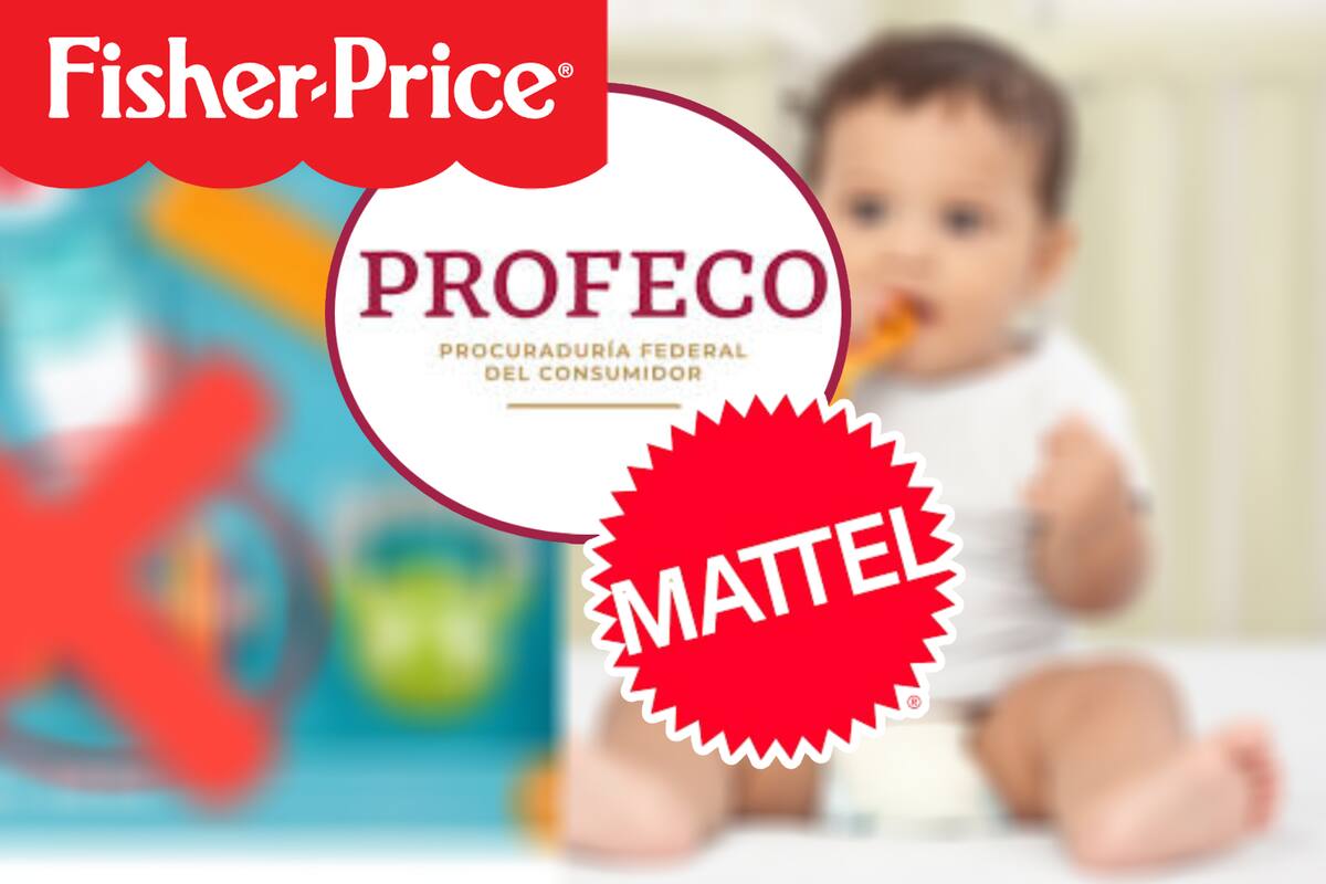 Profeco retira juguete de Fisher-Price por riesgo de asfixia infantil