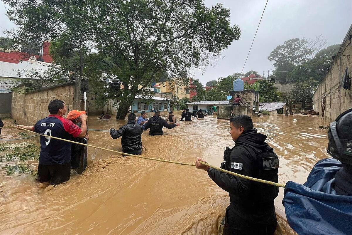 "Grace" deja al menos 8 fallecidos y severos estragos tras su paso por Veracruz