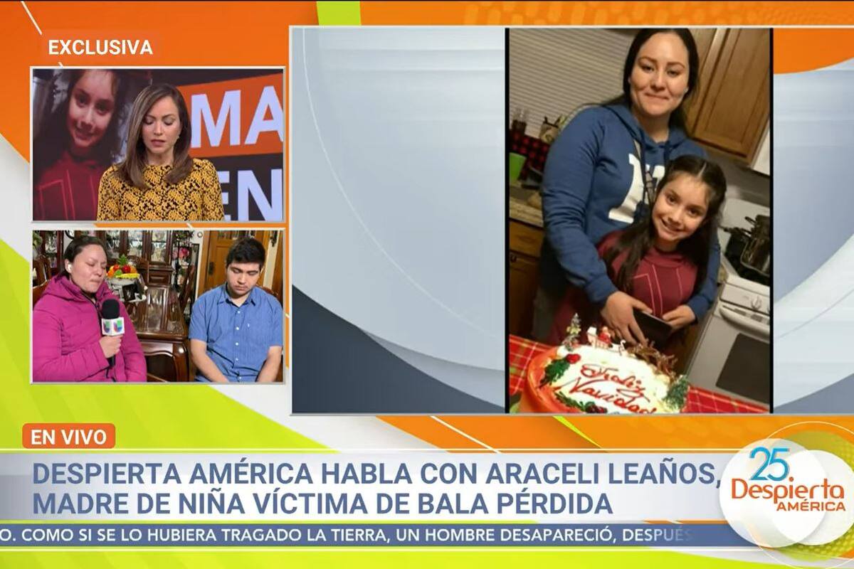 El conmovedor mensaje de una madre que perdió a su hija por una bala perdida que hizo llorar a presentadora de Despierta América