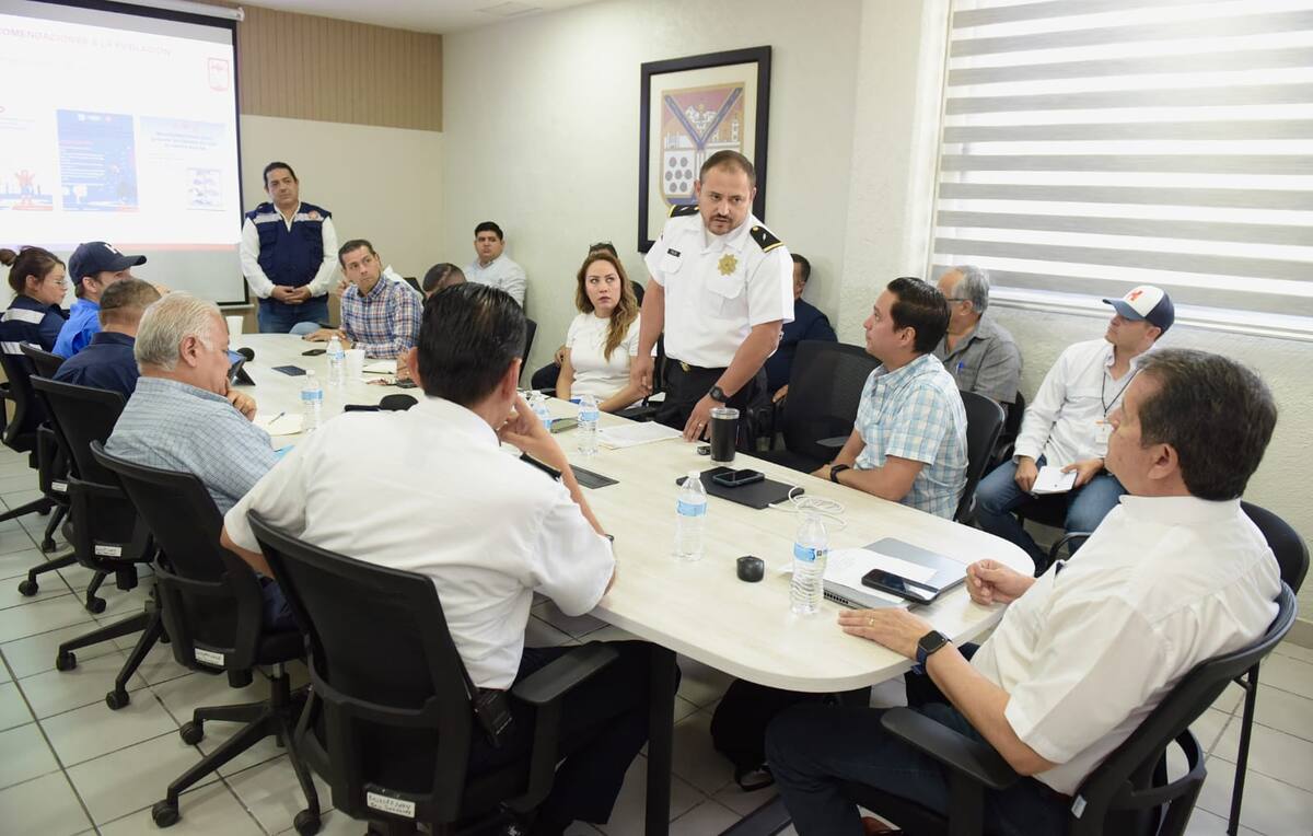 El Comité Operativo de Emergencias de Hermosillo acordó varias medidas preventivas por las lluvias que generará la Tormenta Tropical ‘Ileana’. FOTO: CORTESÍA