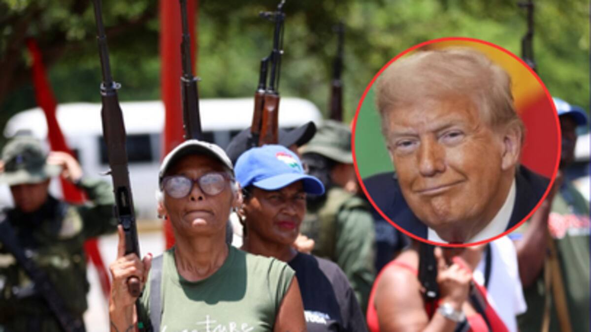 Trump se burla de la Milicia Bolivariana y Venezuela responde con acusaciones de supremacismo: “La burla es un acto de poco valor humano, menosprecio por el prójimo, es supremacismo, es racismo”